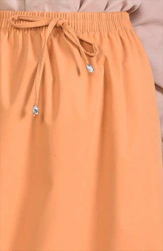 Plated Waist Skirt 1001A-13 Camel 1001A-13