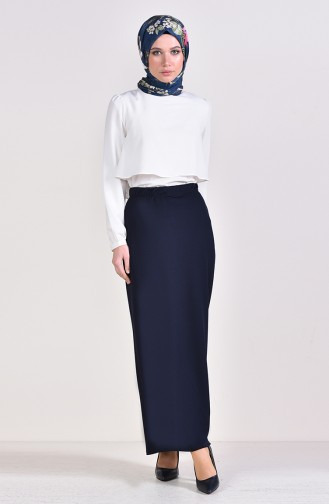 Navy Blue Rok 5059-02