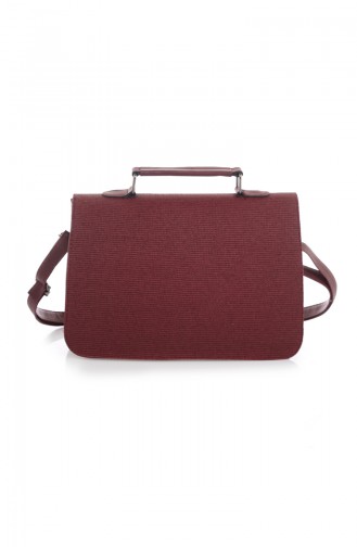 Claret red Shoulder Bag 03Z-05