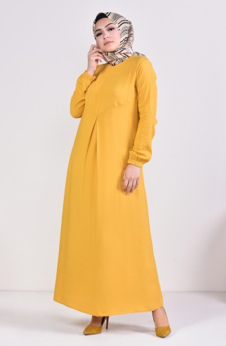 A Pile Dress 1171-02 Mustard 1171-02