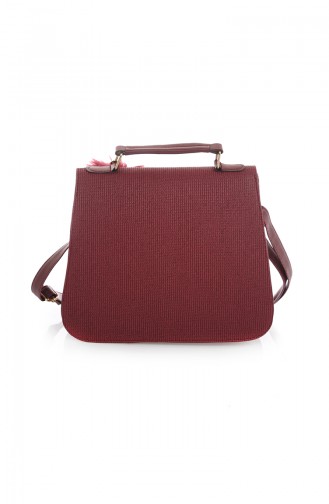 Claret red Shoulder Bag 20Z-13