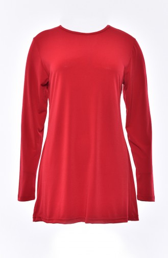 Rot Bluse 5001-07