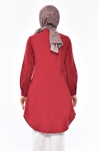 Judge Collar Tunic 6375-02 Claret Red 6375-02