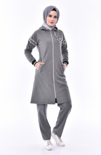 Hooded Tracksuit 1010-04 Anthracite 1010-04