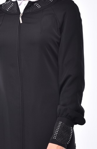 Schwarz Abayas 6820-01