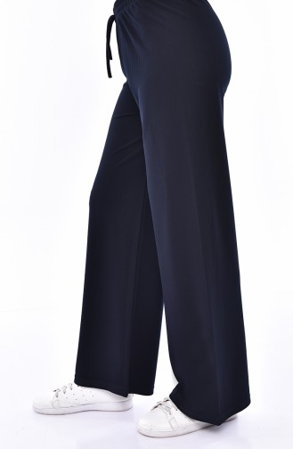 Beli Lastikli Pantolon 8100-03 Lacivert