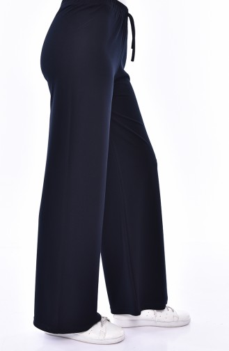 Beli Lastikli Pantolon 8100-03 Lacivert