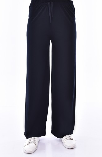 Beli Lastikli Pantolon 8100-03 Lacivert