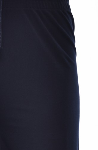 Beli Lastikli Pantolon 8100-03 Lacivert