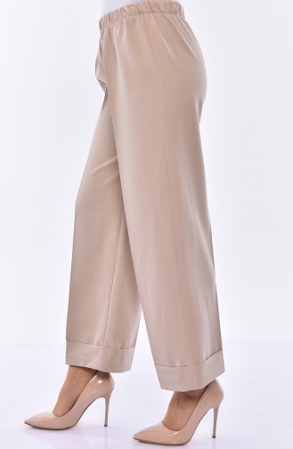 Pantalon Large Taille élastique 3087-14 Pierre 3087-14