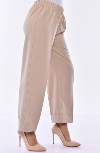 Pantalon Large Taille élastique 3087-14 Pierre 3087-14