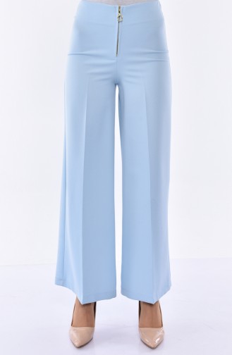 Pantalon Large a Fermeture 3095-14 Bleu Bébé 3095-14