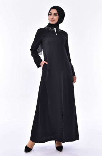 Schwarz Abayas 6821-01