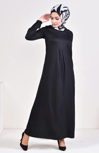 A Pile Elbise 1171-05 Siyah 1171-05