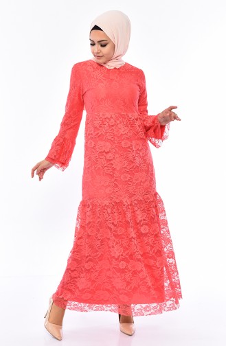 Printed Dress 1026-03 Fuchsia 1026-03