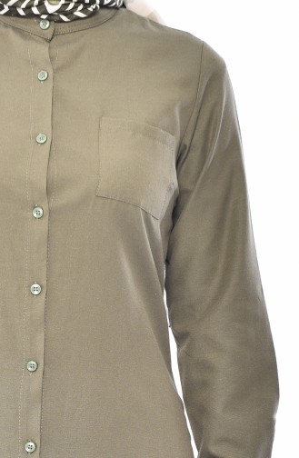 Judge Collar Pocket Tunic 2484-09 Khaki 2484-09