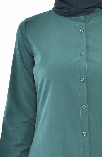 Judge Collar Tunic 6375-08 Emerald Green 6375-08