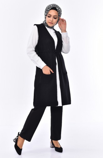 Navy Blue Gilet 4130-08