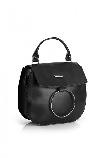 Black Shoulder Bag 10597SI