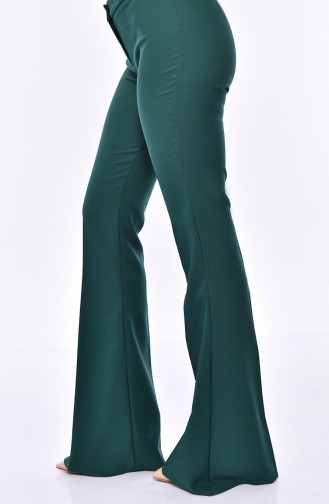 Spanish Leg Pants 3990-18 Emerald Green 3990-18