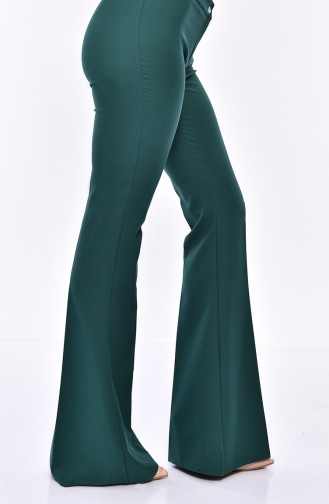 Spanish Leg Pants 3990-18 Emerald Green 3990-18