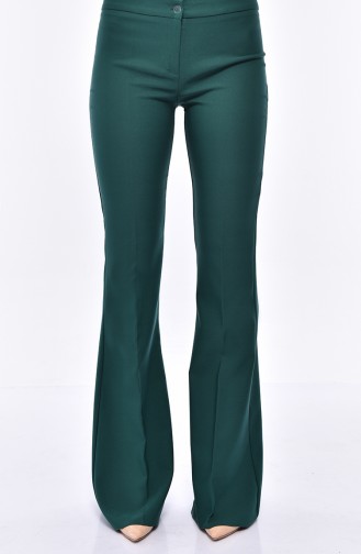 Spanish Leg Pants 3990-18 Emerald Green 3990-18