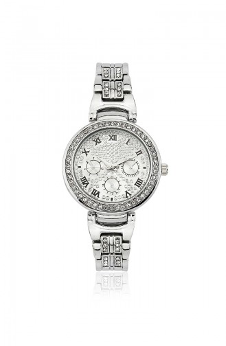 Silver Gray Wrist Watch 10310