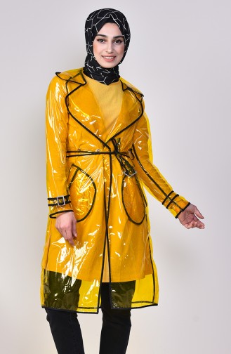 معطف واق من المطر أصفر 12001-04