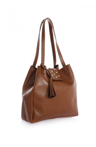 Tobacco Brown Shoulder Bag 01Z-05