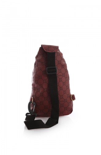 Claret red Back Pack 04Z-04