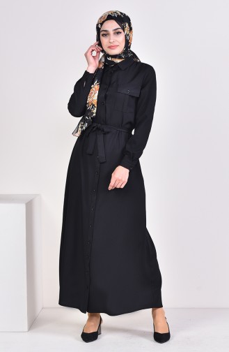 Pocket Dress  1933-01 Black 1933-01