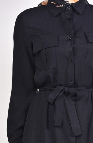 Pocket Dress  1933-01 Black 1933-01
