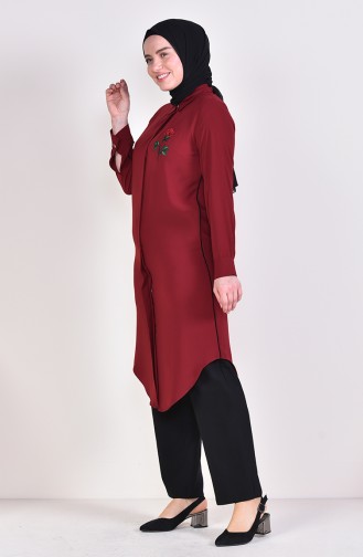 Dark Claret Red Tuniek 2004-06