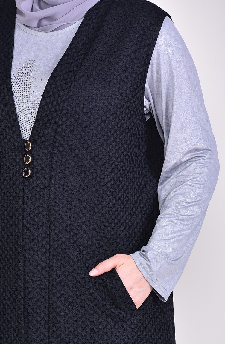 Eaphi JACQUARD CURVY VEST Eaphi jacquard curvy vest - メルカリ