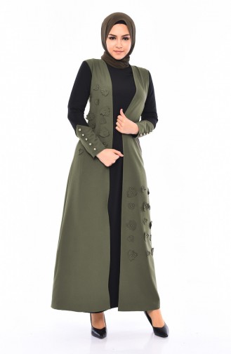 Robe Hijab Khaki 4119-07
