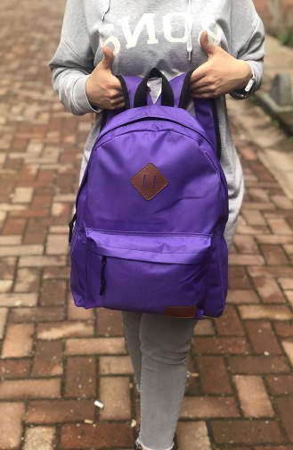 Purple Backpack 15-05
