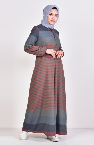 Robe Hijab Vert 1010-11