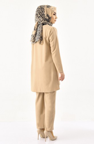 iLMEK Tunic Pants Double Suit 5247-04 Beige 5247-04