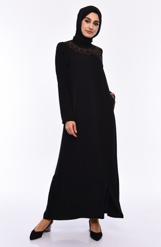 Schwarz Abayas 0007-03