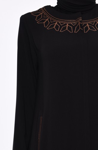 Black Abaya 0007-03