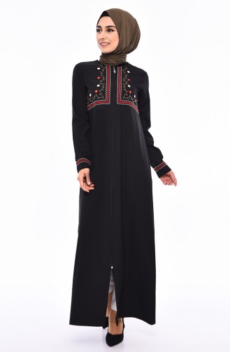 Black Abaya 99195-01