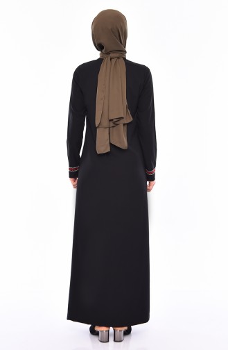 Black Abaya 99195-01