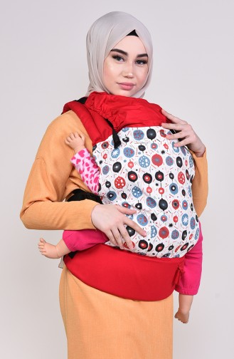 Salopet baby carrier atlantic Msc003r Red 003R