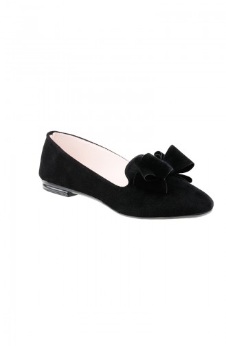 Women´s Flat Shoes Ballerina 0126-01 Black 0126-01