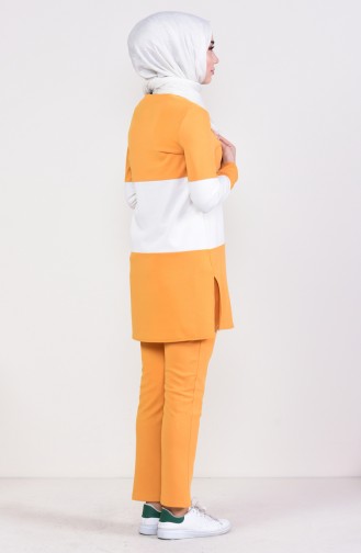 Sport Tunic Pants Binary Suit  5684-03 Mustard 5684-03