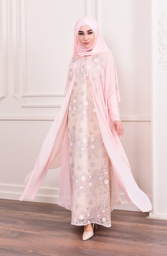 Habillé Hijab Poudre 6159-03