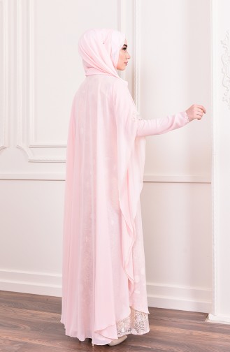 Puder Hijab-Abendkleider 6159-03