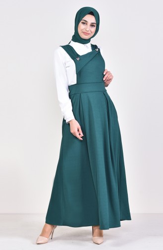 Salopet Gilet Dress 5514-01 Emerald Green 5514-01