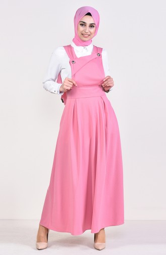 فستان بدون أكمام بتصميم سالوبيت 5514-03 لون وردي 5514-03