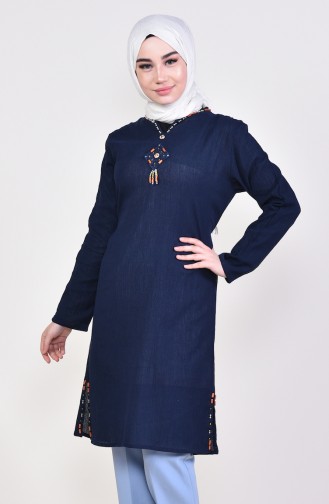 Navy Blue Tunics 0505-01